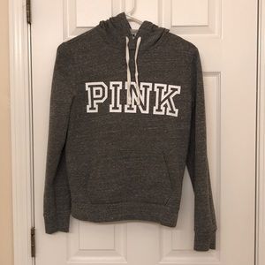 VS Pink Hooded Sweatshirt